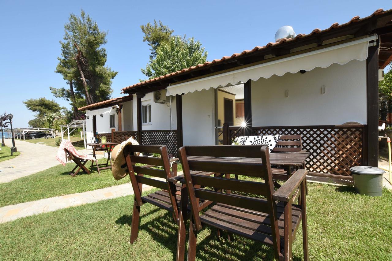 Haus Platanos Apartments & Bungalows By The Sea Vourvourou Exterior foto